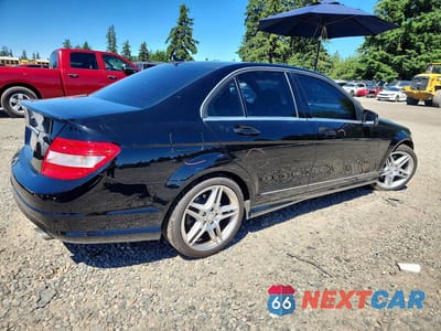 Trzecie zdjęcie samochodu z tyłu: 2010 MERCEDES-BENZ C 350 VIN:WDDGF5GB0AR099052 - miniatura