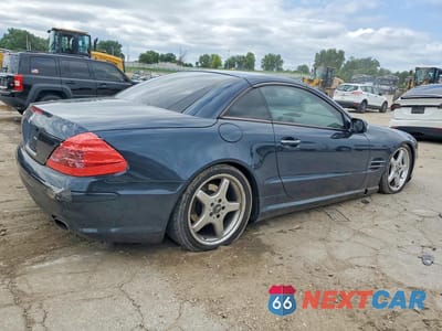 Trzecie zdjęcie samochodu z tyłu: 2003 MERCEDES-BENZ SL 500R VIN:WDBSK75F93F051604 - miniatura