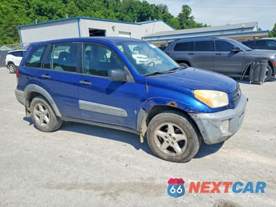 Czwarte zdjęcie samochodu z boku: 2001 TOYOTA RAV4 BASE VIN:JTEHH20V810043386 - miniatura