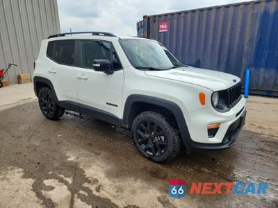 Czwarte zdjęcie samochodu z boku: 2022 JEEP RENEGADE ALTITUDE VIN:ZACNJDE19NPP01128 - miniatura