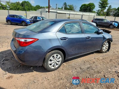 Trzecie zdjęcie samochodu z tyłu: 2014 TOYOTA COROLLA LE VIN:2T1BURHE3EC181349 - miniatura