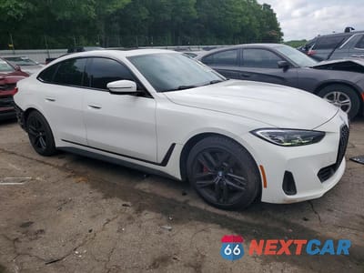 Czwarte zdjęcie samochodu z boku: 2023 BMW 430XI GRAN COUPE VIN:WBA73AV02PFM95925 - miniatura