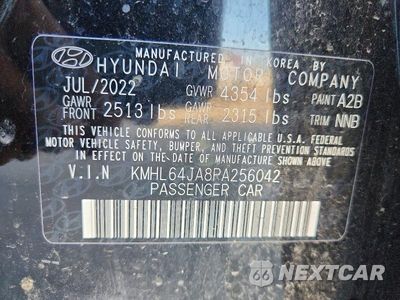 Zdjęcie 13 z 13 samochodu: 2023 HYUNDAI SONATA SEL VIN:KMHL64JA8PA256042 - miniatura