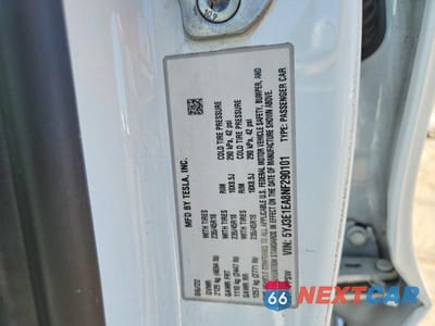 Zdjęcie 13 z 13 samochodu: 2022 TESLA MODEL 3 VIN:5YJ3E1EA8NF290101 - miniatura