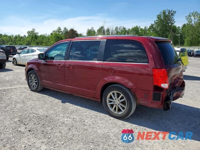 Drugie zdjęcie samochodu z przodu: 2019 DODGE GRAND CARAVAN SXT VIN:2C4RDGCG1KR514073 - miniatura