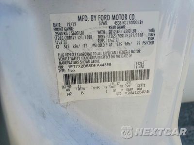 Zdjęcie 12 z 12 samochodu: 2013 FORD F250 SUPER DUTY VIN:1FT7X2B68DEA44358 - miniatura