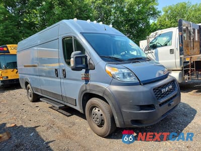 Czwarte zdjęcie samochodu z boku: 2019 RAM PROMASTER 3500 DELIVERY VAN VIN:3C6URVJG4KE551890 - miniatura