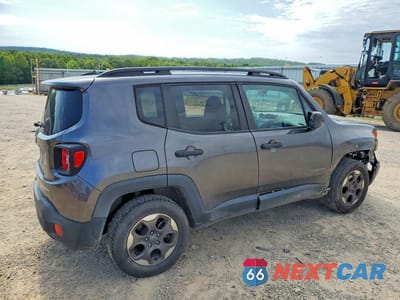 Trzecie zdjęcie samochodu z tyłu: 2017 JEEP RENEGADE SPORT VIN:ZACCJBAB6HPE67659 - miniatura