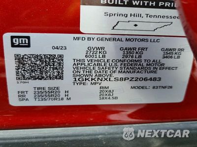 Zdjęcie 13 z 13 samochodu: 2023 GMC ACADIA DENALI VIN:1GKKNXLS8PZ206483 - miniatura