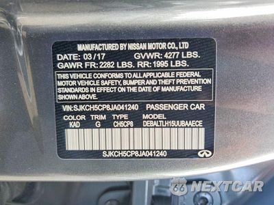 Zdjęcie 12 z 12 samochodu: 2018 INFINITI QX30 SPORT VIN:SJKCH5CP8JA041240 - miniatura
