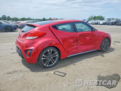 Trzecie zdjęcie samochodu z tyłu: 2016 HYUNDAI VELOSTER TURBO VIN:KMHTC6AE8GU260047 - miniatura