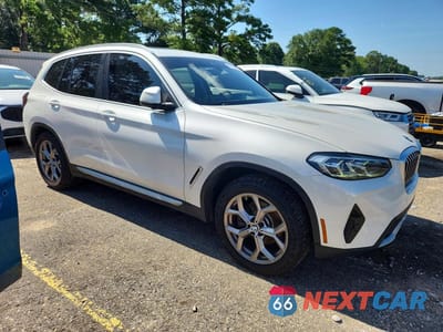 Czwarte zdjęcie samochodu z boku: 2022 BMW X3 SDRIVE30I VIN:WBX47DP07NN153532 - miniatura