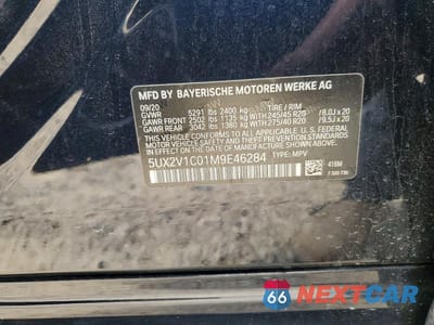 Zdjęcie 12 z 12 samochodu: 2021 BMW X4 VIN:5UX2V1C01M9E46284 - miniatura