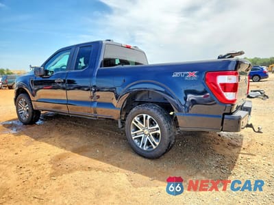 Drugie zdjęcie samochodu z przodu: 2023 FORD F150 SUPER CAB VIN:1FTEX1EP1PKF80290 - miniatura