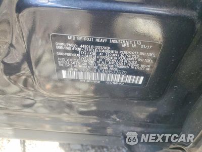 Zdjęcie 12 z 12 samochodu: 2017 SUBARU FORESTER 2.5I LIMITED VIN:JF2SJAJC4HH577570 - miniatura