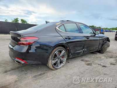 Trzecie zdjęcie samochodu z tyłu: 2025 GENESIS G70 2.5T SPORT PRESTIGE VIN:KMTG34SC9SU159102 - miniatura