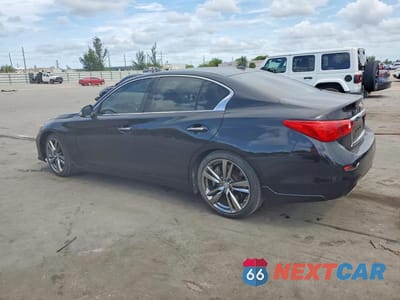 Drugie zdjęcie samochodu z przodu: 2015 INFINITI Q50 HYBRID PREMIUM VIN:JN1AV7AP4FM790708 - miniatura