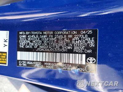 Zdjęcie 12 z 12 samochodu: 2025 TOYOTA PRIUS LE VIN:JTDACAAU9S3059391 - miniatura
