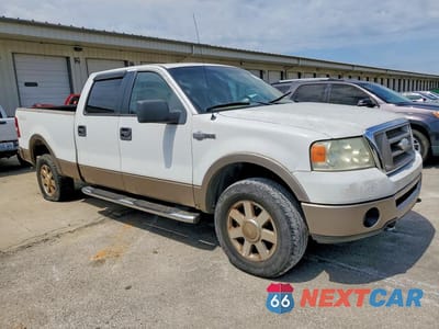 Czwarte zdjęcie samochodu z boku: 2006 FORD F150 SUPERCREW VIN:1FTPW14V56KD67885 - miniatura