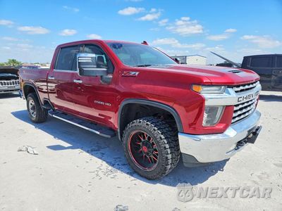 Czwarte zdjęcie samochodu z boku: 2020 CHEVROLET SILVERADO K2500 HEAVY DUTY LTZ VIN:1GC4YPEY6LF113583 - miniatura