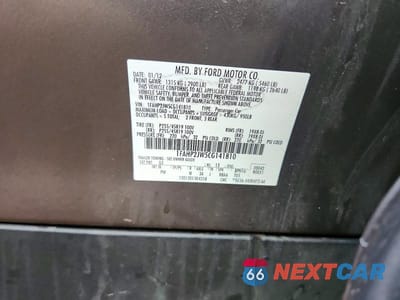Zdjęcie 12 z 12 samochodu: 2012 FORD TAURUS LIMITED VIN:1FAHP2JW5CG141810 - miniatura