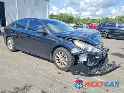 Czwarte zdjęcie samochodu z boku: 2019 HYUNDAI SONATA SE VIN:5NPE24AF5KH787706 - miniatura