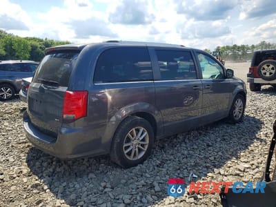 Trzecie zdjęcie samochodu z tyłu: 2016 DODGE GRAND CARAVAN SXT VIN:2C4RDGCG0GR383130 - miniatura