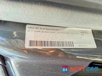 Zdjęcie 10 z 14 samochodu: 2017 AUDI R8 SPYDER VIN:WUAVACFX5H7903940 - miniatura