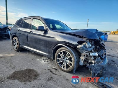 Czwarte zdjęcie samochodu z boku: 2022 BMW X3 SDRIVE30I VIN:5UX43DP09N9K61294 - miniatura