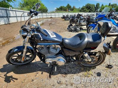 Trzecie zdjęcie samochodu z tyłu: 2012 HARLEY-DAVIDSON XL883 SUPERLOW VIN:1HD4CR217CC404563 - miniatura
