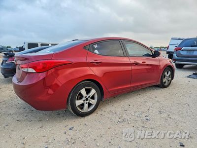 Trzecie zdjęcie samochodu z tyłu: 2013 HYUNDAI ELANTRA GLS VIN:5NPDH4AE4DH272409 - miniatura