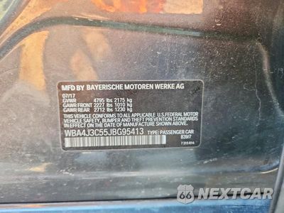 Zdjęcie 13 z 13 samochodu: 2018 BMW 430XI GRAN COUPE VIN:WBA4J3C55JBG95413 - miniatura