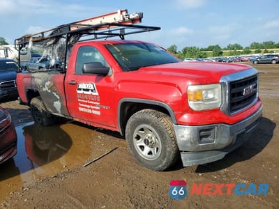 Czwarte zdjęcie samochodu z boku: 2014 GMC SIERRA C1500 VIN:1GTN1TEH7EZ380170 - miniatura