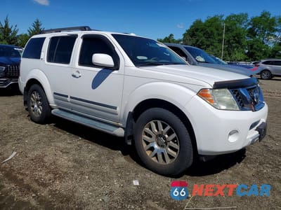 Czwarte zdjęcie samochodu z boku: 2010 NISSAN PATHFINDER S VIN:5N1AR1NB8AC604126 - miniatura