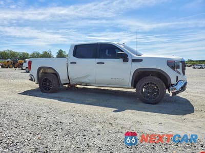 Czwarte zdjęcie samochodu z boku: 2024 GMC SIERRA C1500 VIN:1GTPHAED2RZ345550 - miniatura