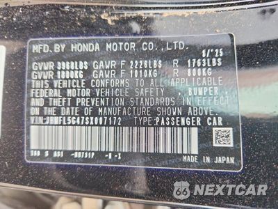 Zdjęcie 12 z 12 samochodu: 2025 HONDA CIVIC TYPE-R VIN:JHMFL5G47SX007172 - miniatura