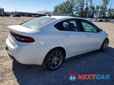 Trzecie zdjęcie samochodu z tyłu: 2014 DODGE DART SXT VIN:1C3CDFBB8ED865760 - miniatura