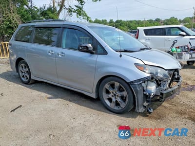 Czwarte zdjęcie samochodu z boku: 2014 TOYOTA SIENNA VIN:5TDXK3DC8ES436078 - miniatura