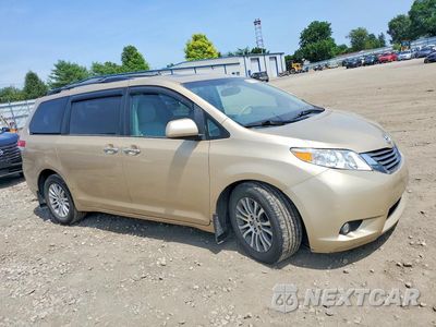 Czwarte zdjęcie samochodu z boku: 2011 TOYOTA SIENNA XLE 8-PASSENGER VIN:5TDYK3DC3BS149814 - miniatura