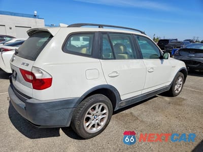 Trzecie zdjęcie samochodu z tyłu: 2004 BMW X3 2.5I VIN:WBXPA73484WA77582 - miniatura