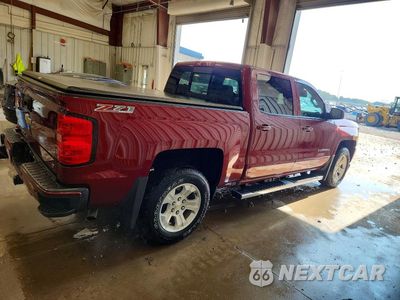 Trzecie zdjęcie samochodu z tyłu: 2017 CHEVROLET SILVERADO K1500 LT VIN:3GCUKREC5HG165391 - miniatura