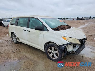 Czwarte zdjęcie samochodu z boku: 2013 TOYOTA SIENNA L 7-PASSENGER VIN:5TDZK3DC9DS294539 - miniatura