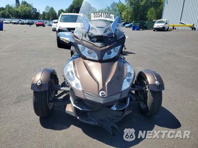 Drugie zdjęcie samochodu z przodu: 2012 CAN-AM SPYDER ROADSTER RT-LTD VIN:2BXJBRC13CV001507 - miniatura