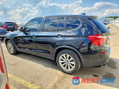 Drugie zdjęcie samochodu z przodu: 2013 BMW X3 XDRIVE28I VIN:5UXWX9C50D0A21956 - miniatura