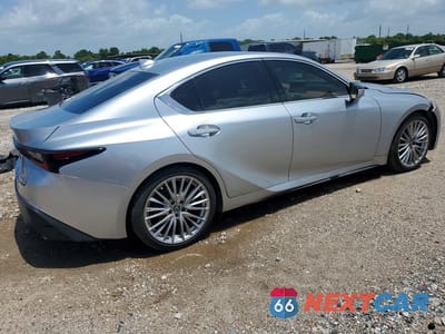 Trzecie zdjęcie samochodu z tyłu: 2022 LEXUS IS 300 VIN:JTHDA1D22N5119497 - miniatura