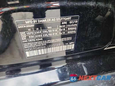 Zdjęcie 13 z 13 samochodu: 2020 MERCEDES-BENZ GLA 250 VIN:WDCTG4EB8LU023169 - miniatura