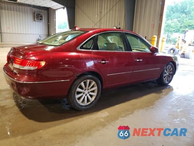 Trzecie zdjęcie samochodu z tyłu: 2009 HYUNDAI AZERA GLS VIN:KMHFC46D69A380399 - miniatura