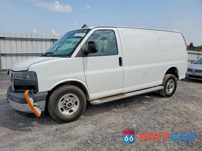 2019 GMC SAVANA 2500 CARGO DELIVERY VAN 1GTW7AFG8K1304075 - główne zdjęcie licytacji z USA - miniatura
