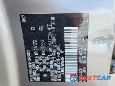 Zdjęcie 13 z 13 samochodu: 2022 LEXUS NX 350H VIN:JTJHKCEZ5N2005449 - miniatura