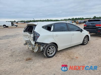 Trzecie zdjęcie samochodu z tyłu: 2015 TOYOTA PRIUS V THREE VIN:JTDZN3EU4FJ028280 - miniatura
